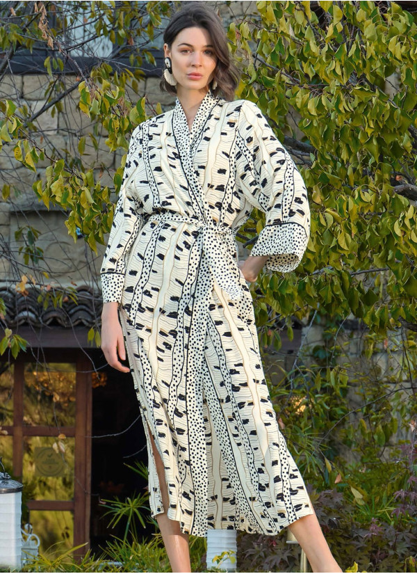 Monamise 22041 Women's Robe (S+M+L+XL) — Turkey wholesale collection