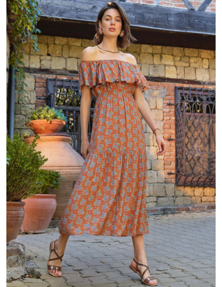 Платье (M+XL) MONAMISE Monamise 22045 — оптовая поставка из Турции