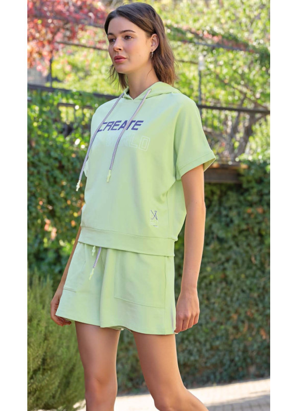 Monamise 22073 Shorts Homewear Set (S+M+L+XL) — factory-direct from Turkey 2