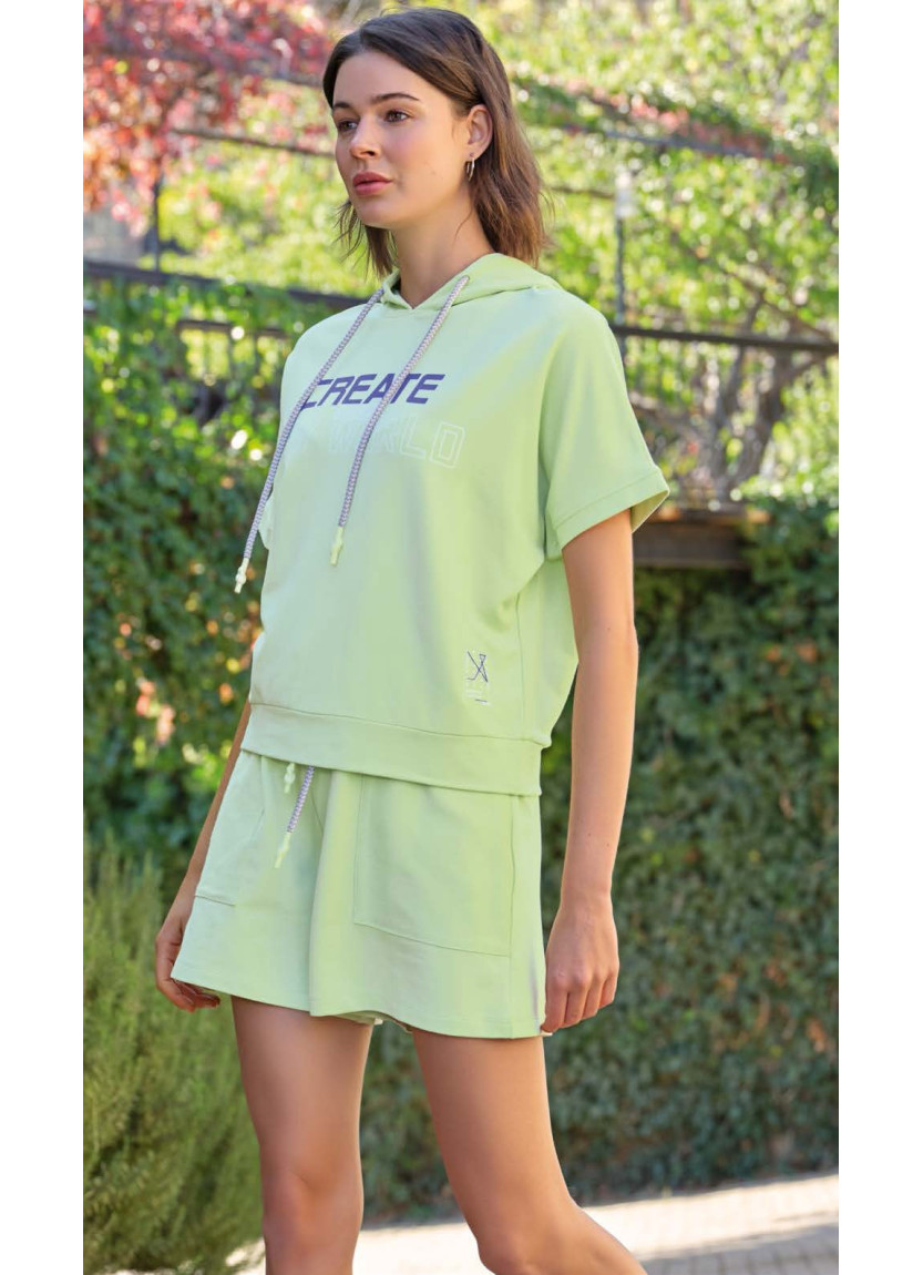 Женский Комплект с Шортами (S+M+L+XL) MONAMISE Monamise 22073 — турецкий текстиль оптом
