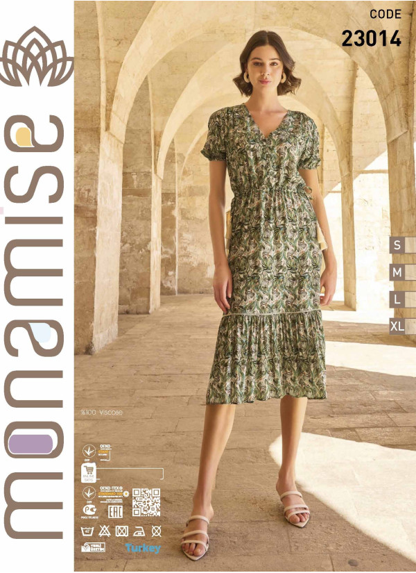 Monamise 23014 Dress (S+M+L) — direct Turkish factory supply