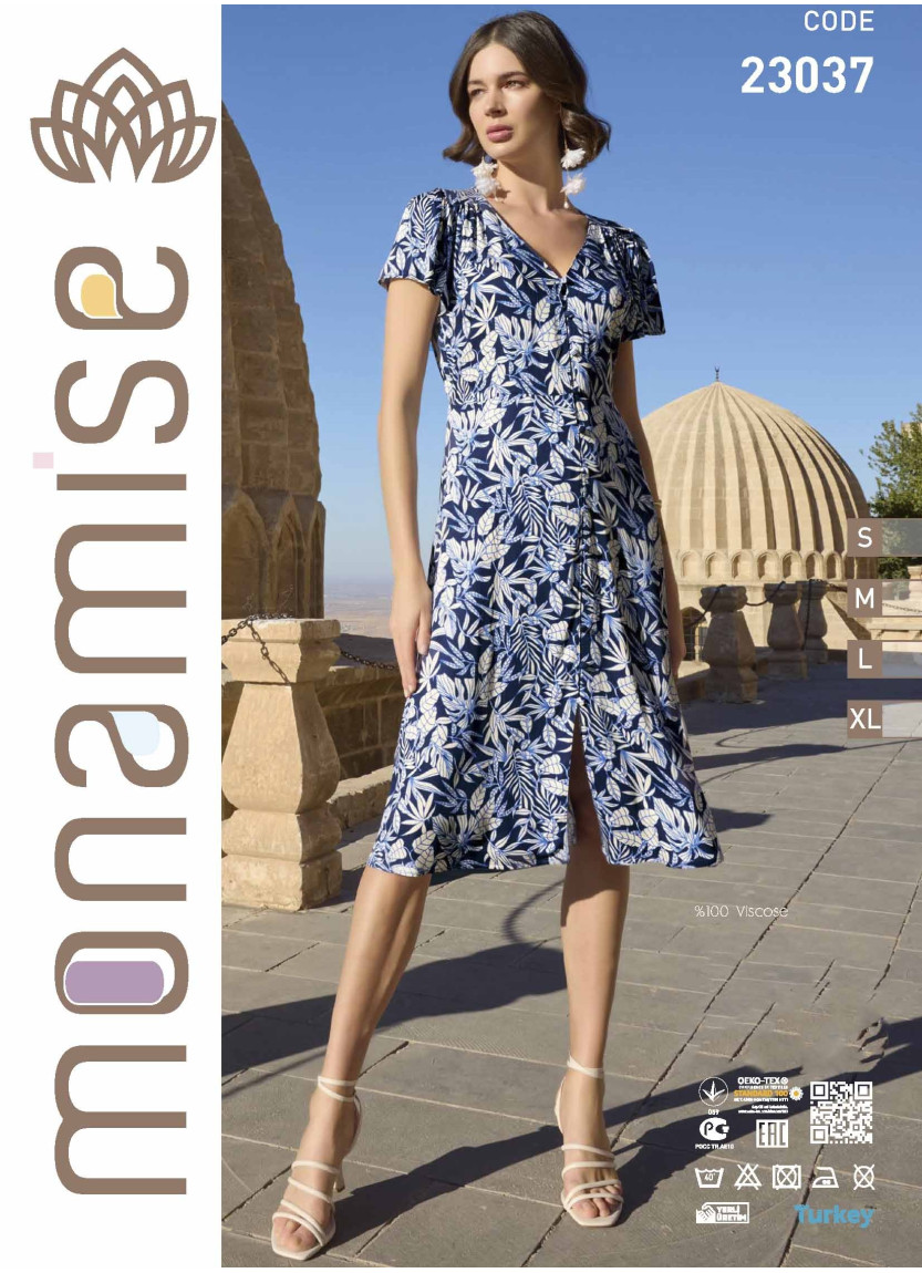 Monamise 23037 Dress (S) — Turkey wholesale collection