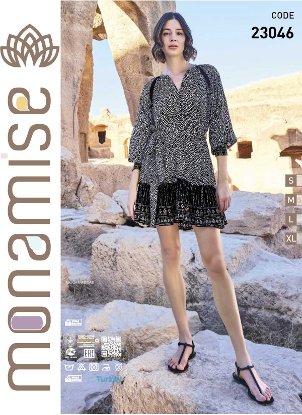 Monamise 23046 Dress (S+M+L+XL) — wholesale for boutiques