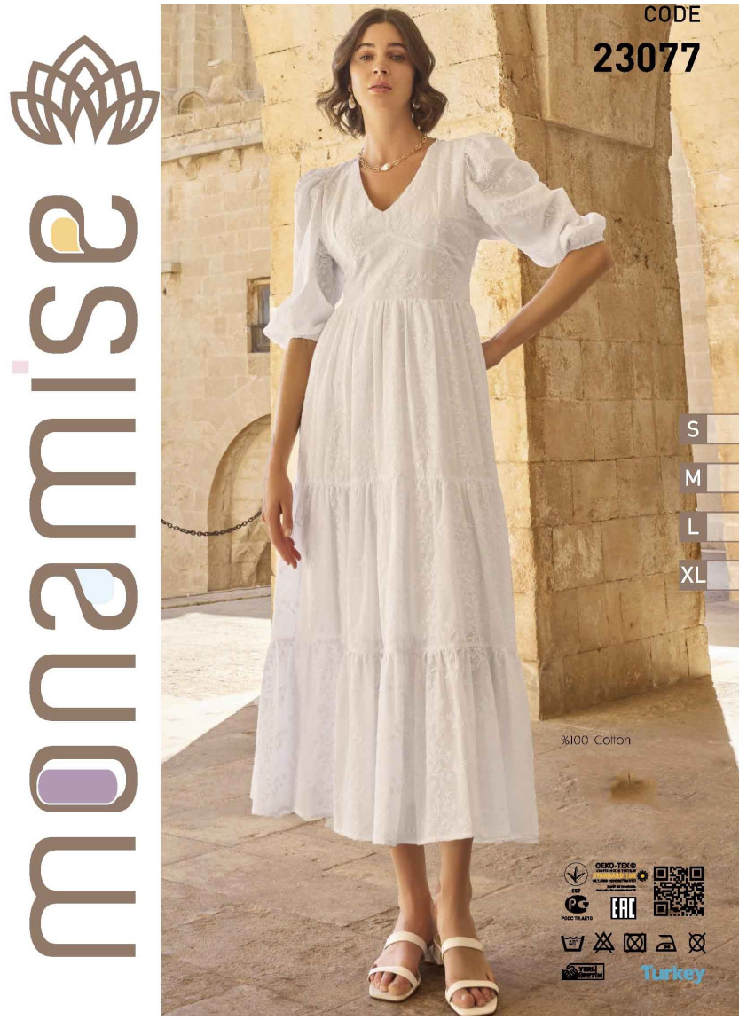 Monamise 23077 Dress (S+M+L+XL) — Istanbul wholesale supplier