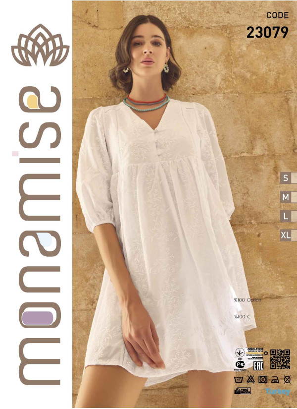 Monamise 23079 Dress (S+M+L+XL) — Turkey wholesale collection