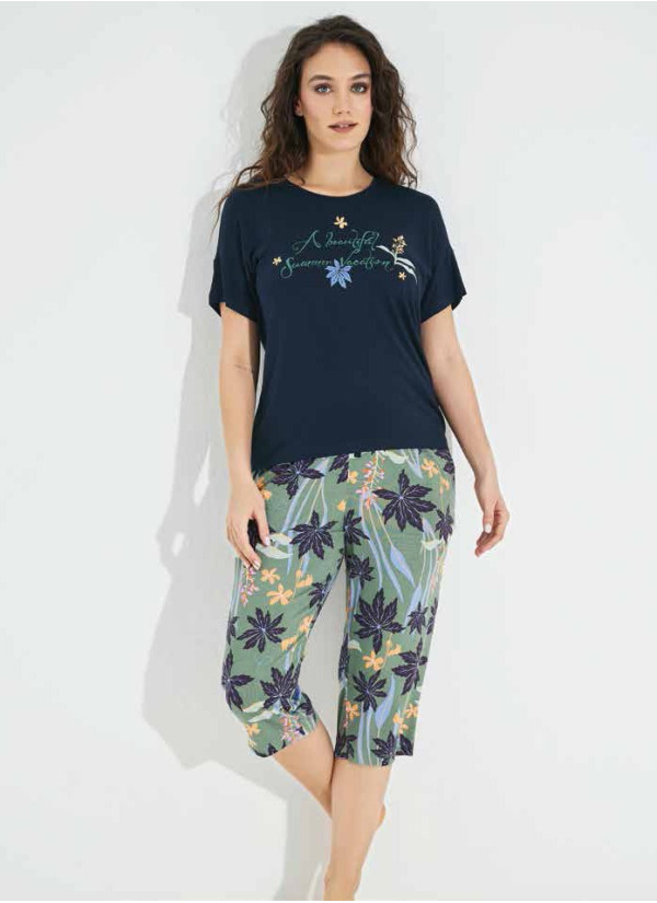 Monamise 23101 Capri Homewear Set (S) — Turkish factory wholesale