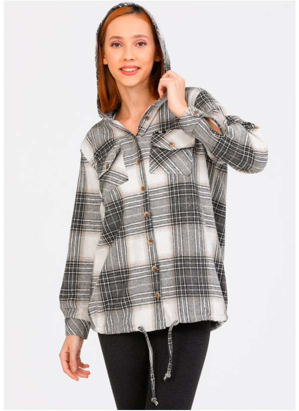JEN 0499 Gri Shirt (M+L+XL+2XL+3XL) — wholesale from Turkey