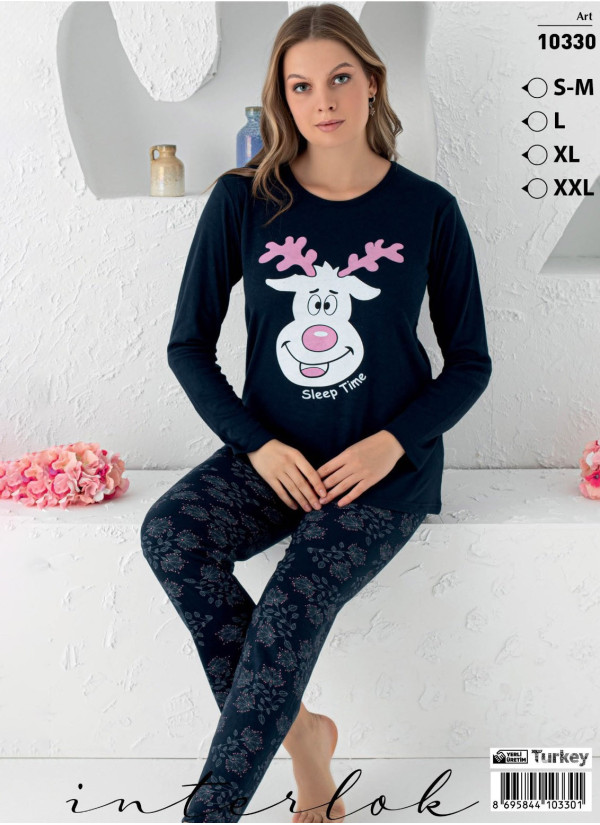 LEMARIES 10330 Pants Homewear Set (S/M+L+XL+XXL) — wholesale for boutiques