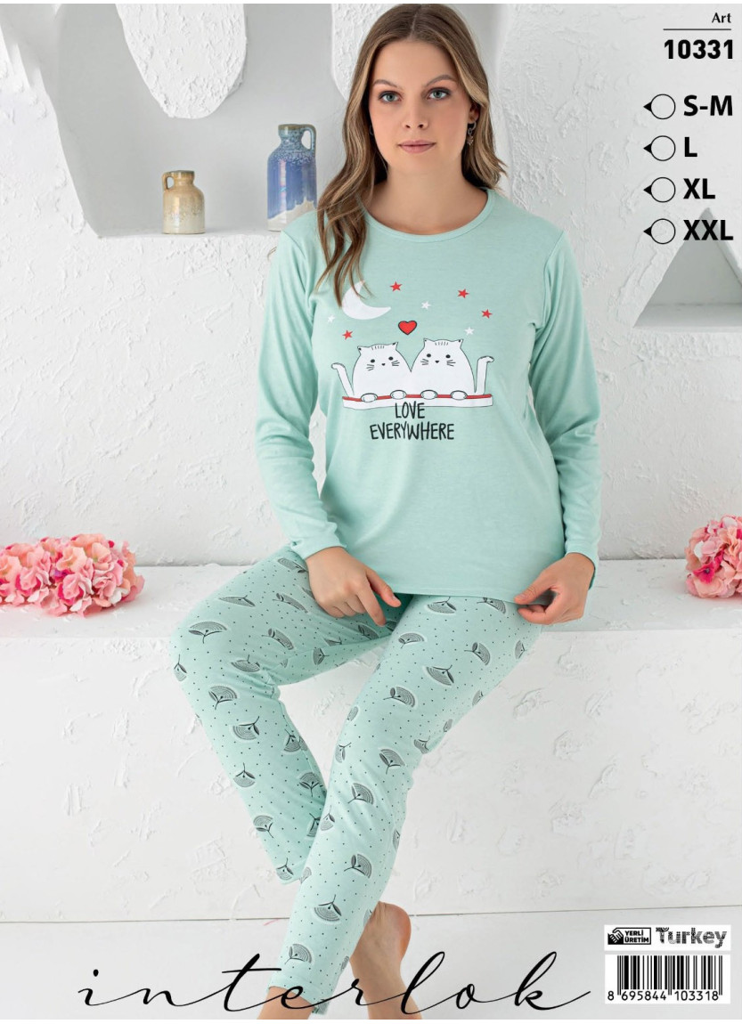 LEMARIES 10331 Pants Homewear Set (S/M+L+XL+XXL) — Turkey wholesale collection