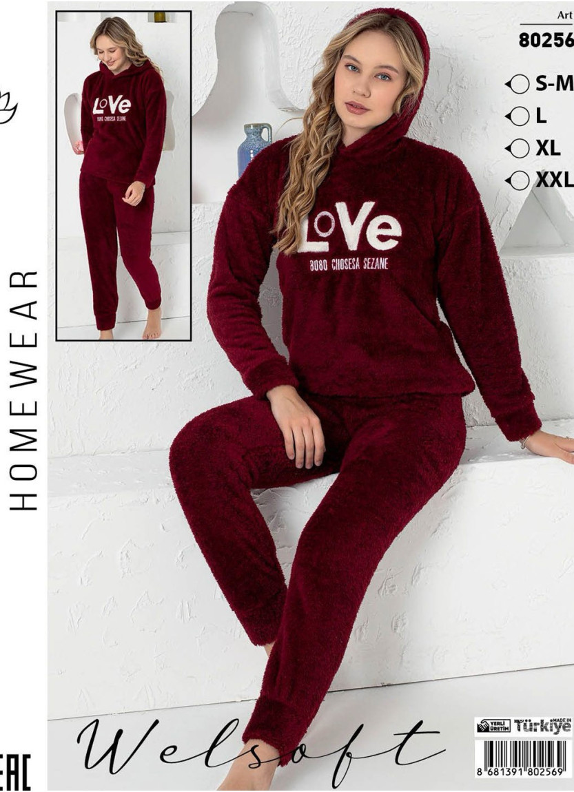 POLAT WLS 80256 Welsoft Women's Pajama Set (S/M+L+XL+XXL) — Turkish factory wholesale