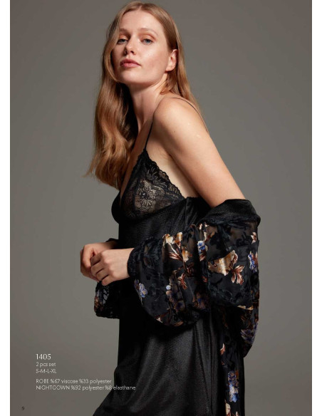 Bonjour Madame 1405 Women's Robe — Turkey wholesale collection