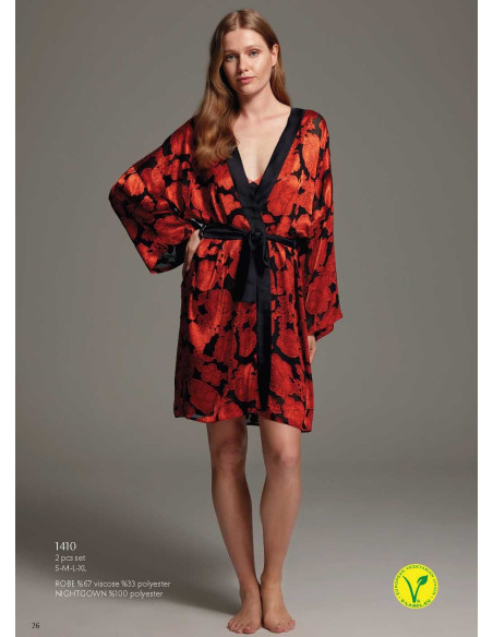 Bonjour Madame 1410 Women's Robe — direct Turkish factory supply