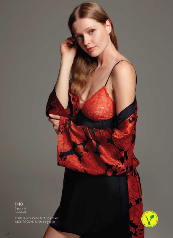 Bonjour Madame 1410 Women's Robe — direct Turkish factory supply 2