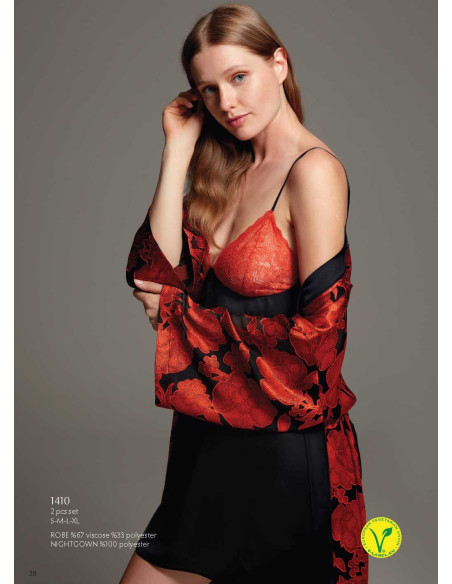 Bonjour Madame 1410 Women's Robe — wholesale from Turkey