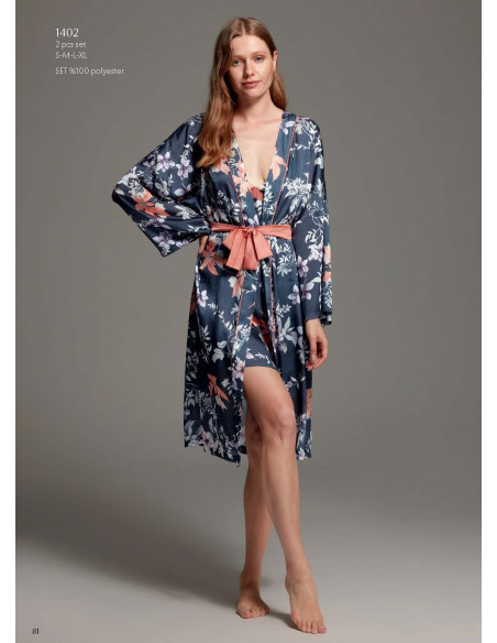 Bonjour Madame 1402 Women's Robe — Turkish textile wholesale