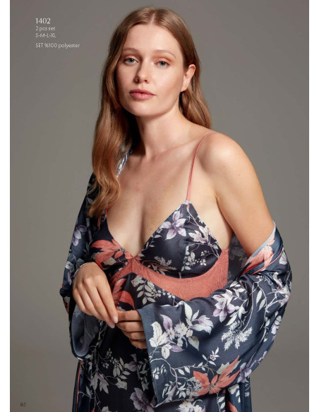 Bonjour Madame 1402 Women's Robe — direct Turkish factory supply