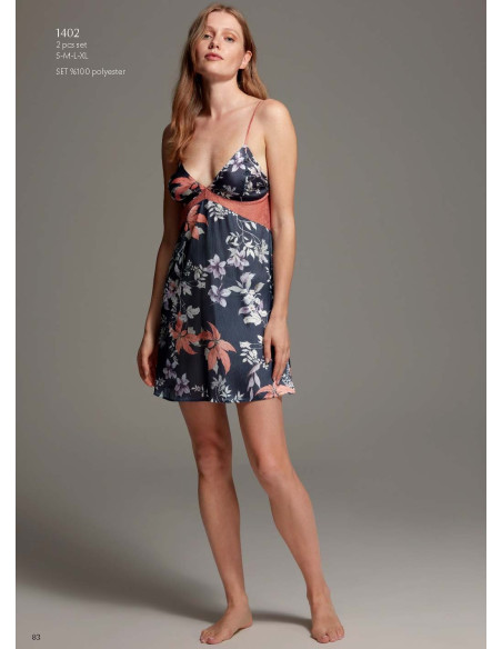 Bonjour Madame 1402 Women's Robe — wholesale from Turkey