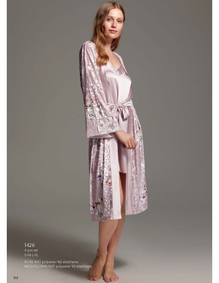 Bonjour Madame 1426 Pants Homewear Set — factory-direct from Turkey