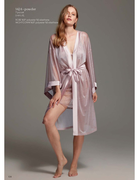 Bonjour Madame 1424 PUDRA Pants Homewear Set — Istanbul wholesale supplier