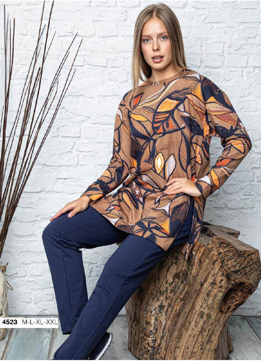 FA 4523 Pants Homewear Set (M+L+XL+XXL) — direct Turkish factory supply