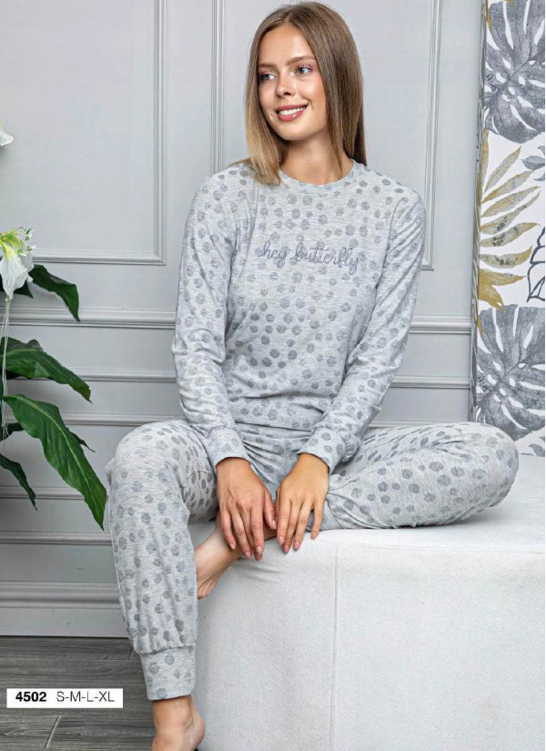 FA 4502 Pants Homewear Set (S+M+L+XL) — Turkey wholesale collection