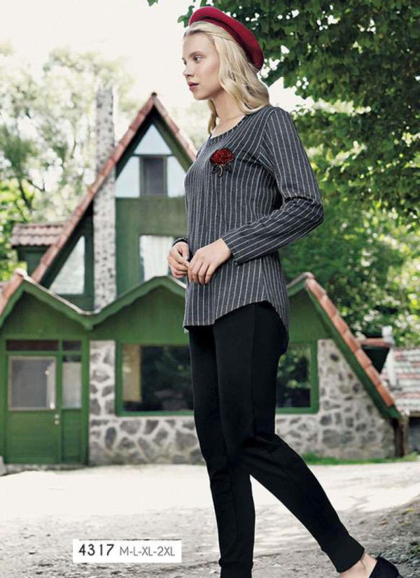FA 4317 Pants Homewear Set (M+L+XL+XXL) — Istanbul wholesale supplier