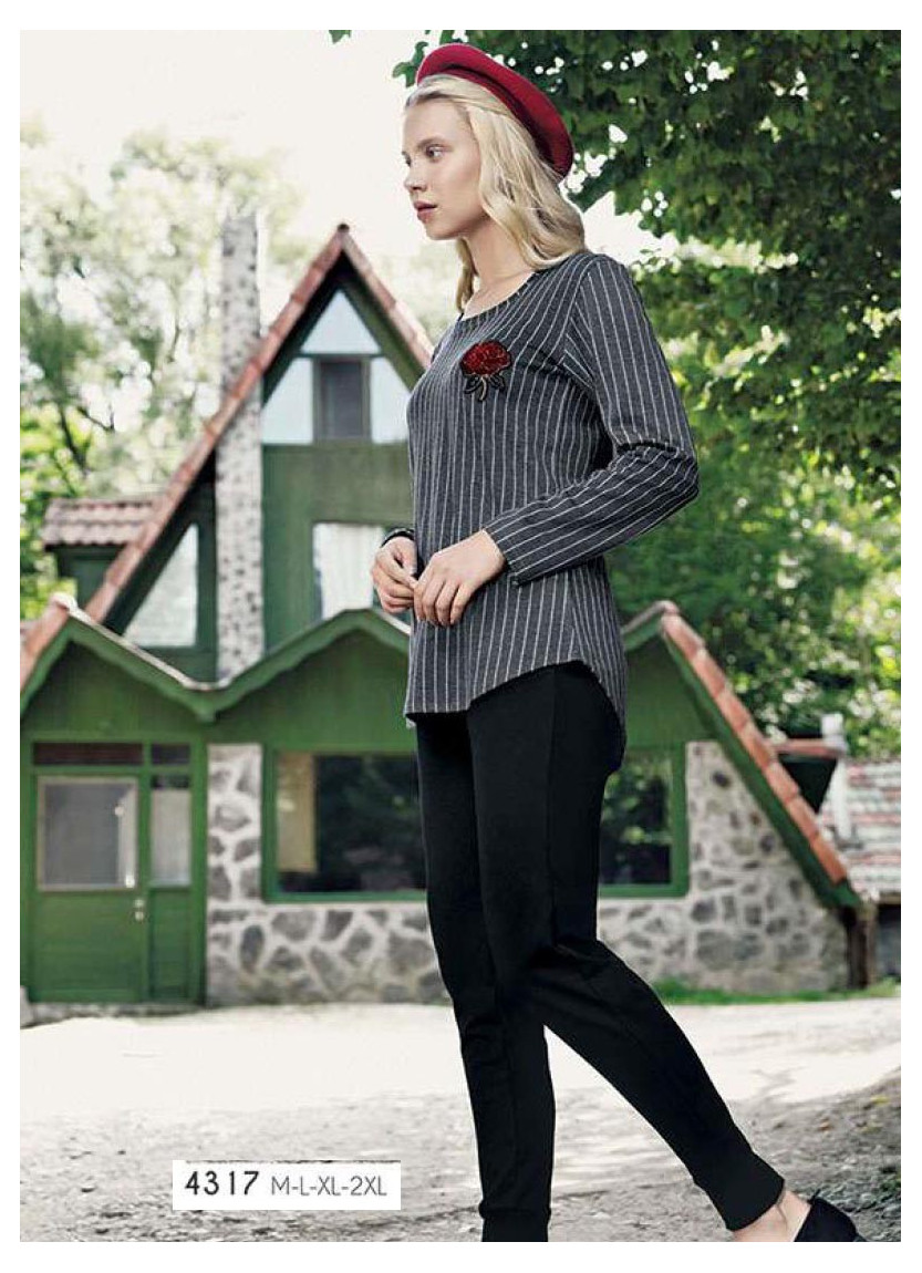 FA 4317 Pants Homewear Set (M+L+XL+XXL) — Istanbul wholesale supplier