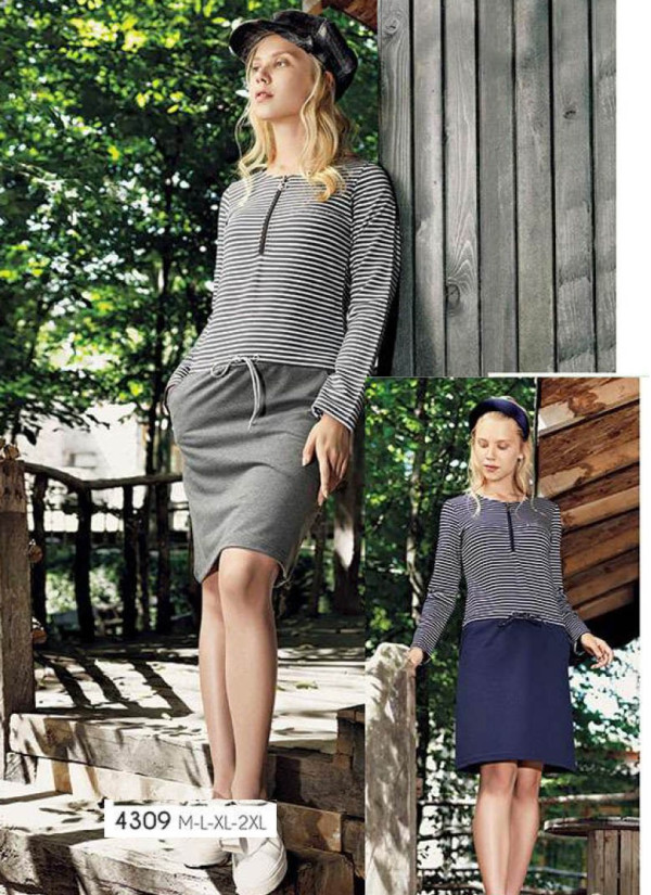 FA 4309 Dress (M+L+XL+XXL) — wholesale from Turkey