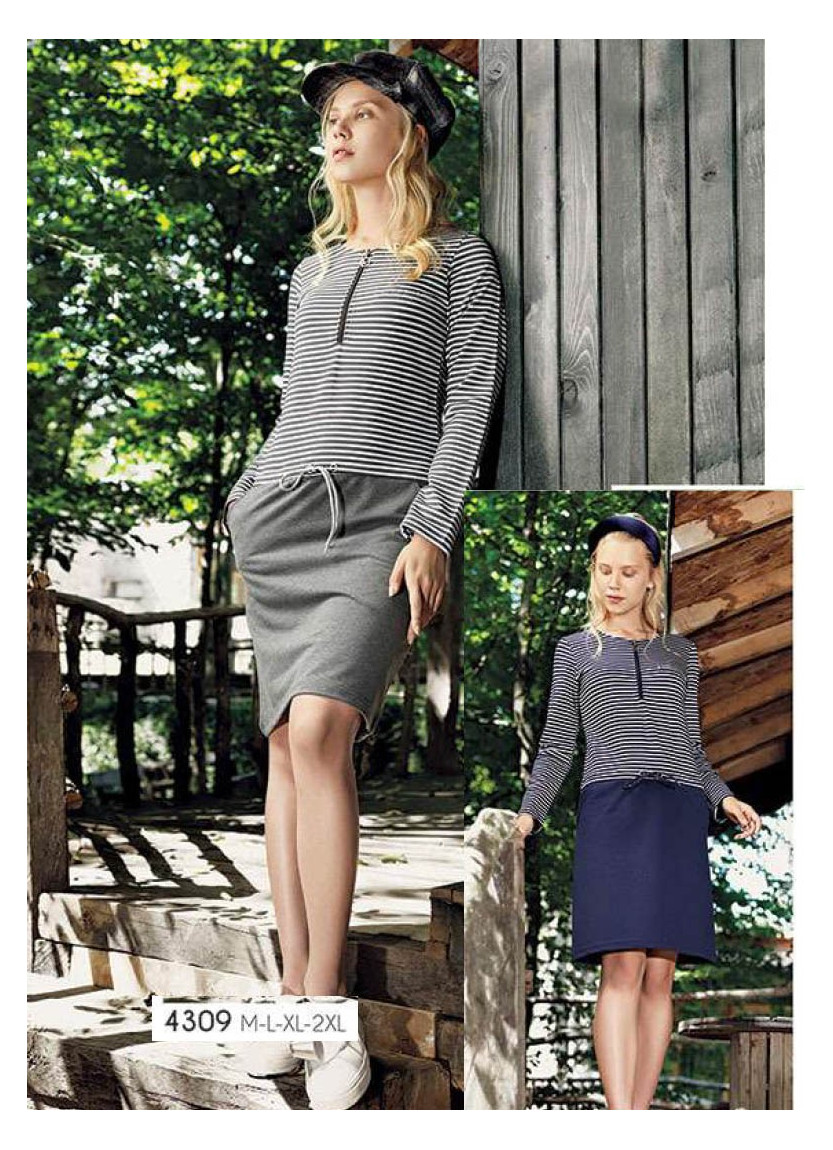 FA 4309 Dress (M+L+XL+XXL) — wholesale from Turkey
