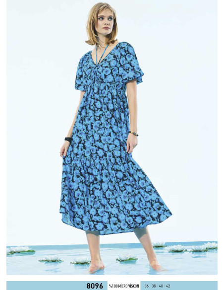 IBIZA 8096 Dress (S+M+L+XL) — factory-direct from Turkey