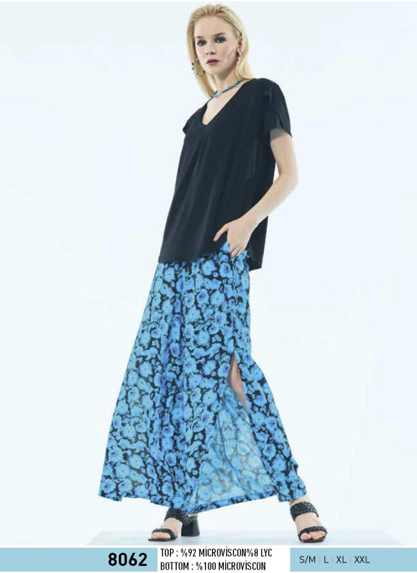 IBIZA 8062 Pants Homewear Set (S/M+L+XL+XXL) — factory-direct from Turkey 2