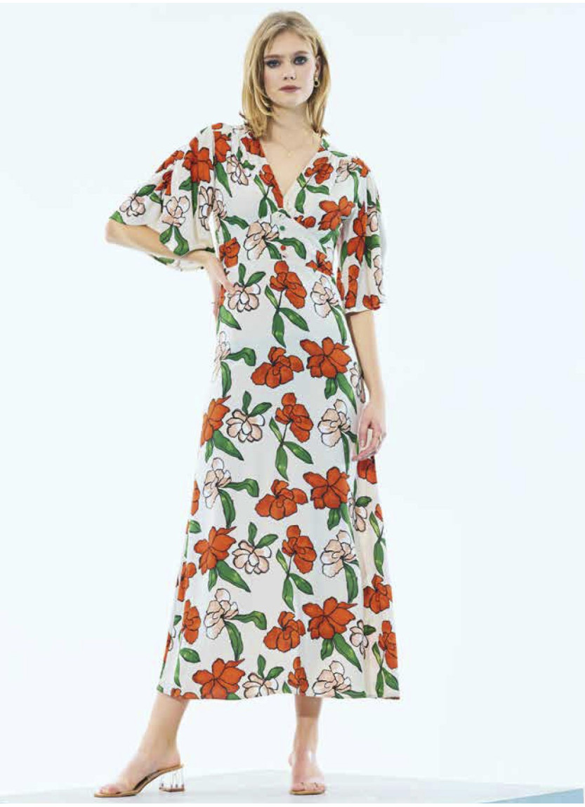 IBIZA 8022 Dress (S+M+L+XL) — wholesale from Turkey