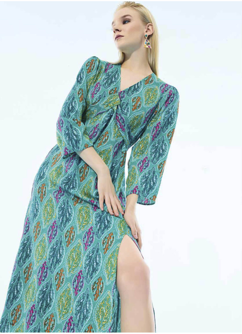 IBIZA 8071 Dress (S+M+L+XL+2XL+3XL+4XL) — wholesale from Turkey