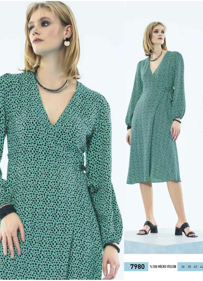 IBIZA 7980 Dress (S+M+L+XL) — wholesale from Turkey