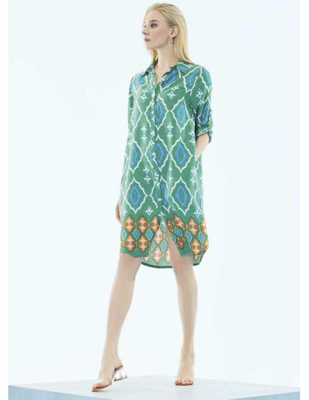 IBIZA 8132 Esil Dress (S+M+L+XL) — Turkey wholesale collection