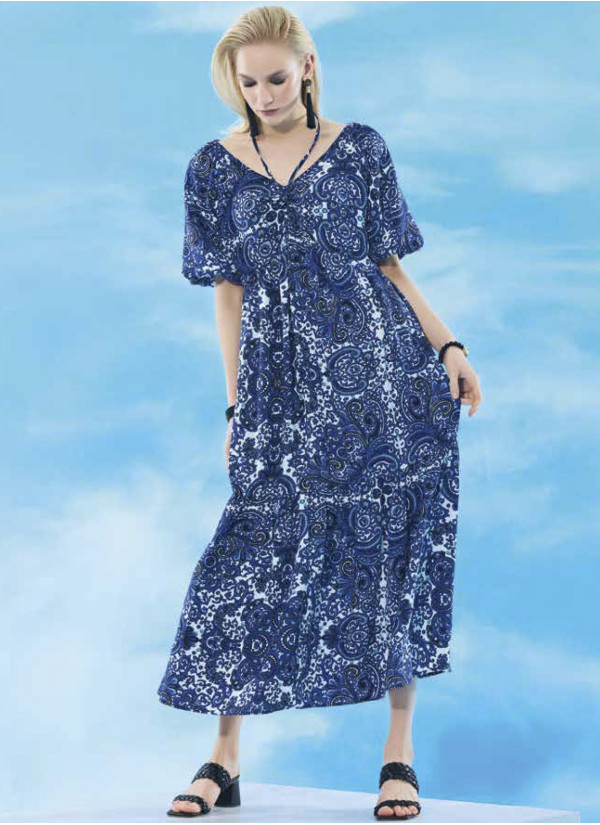 IBIZA 8133 Dress (S+M+L+XL) — factory-direct from Turkey