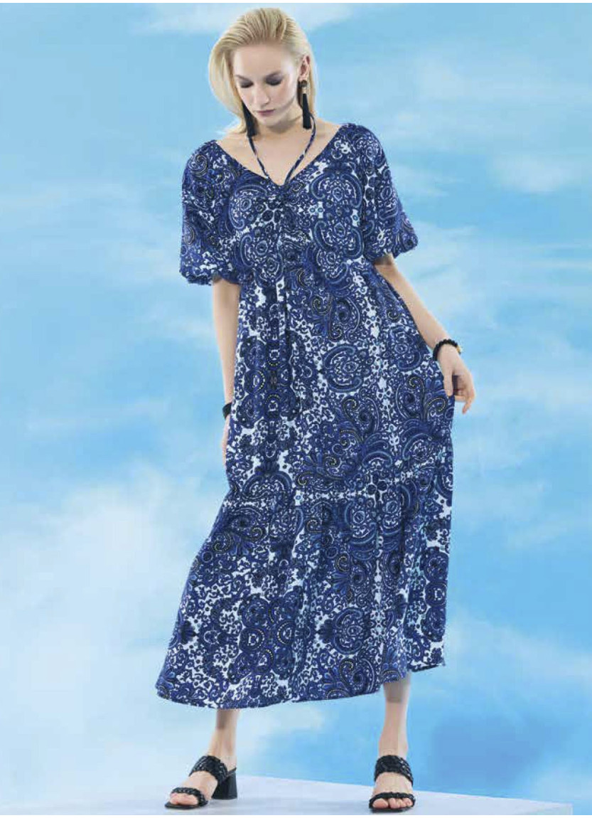 IBIZA 8133 Dress (S+M+L+XL) — factory-direct from Turkey