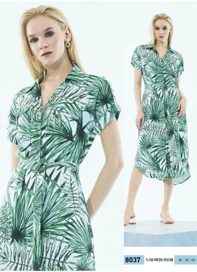 IBIZA 8037 Dress (S+M+L+XL) — wholesale from Turkey