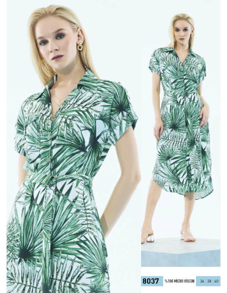 IBIZA 8037 Dress (S+M+L+XL) — wholesale from Turkey