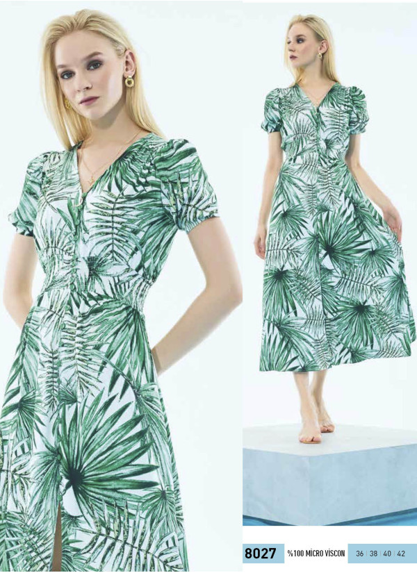 IBIZA 8027 Dress (S+M+L+XL) — Istanbul wholesale supplier 2