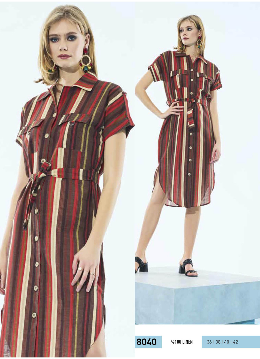 IBIZA 8040 Dress (S+M+L+XL) — Turkey wholesale collection