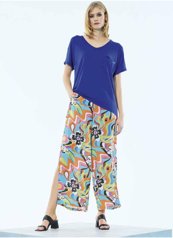 Женский Комплект с Брюками (S/M+L+XL+XXL) IBIZA IBIZA 8070 — купить оптом со Стамбула