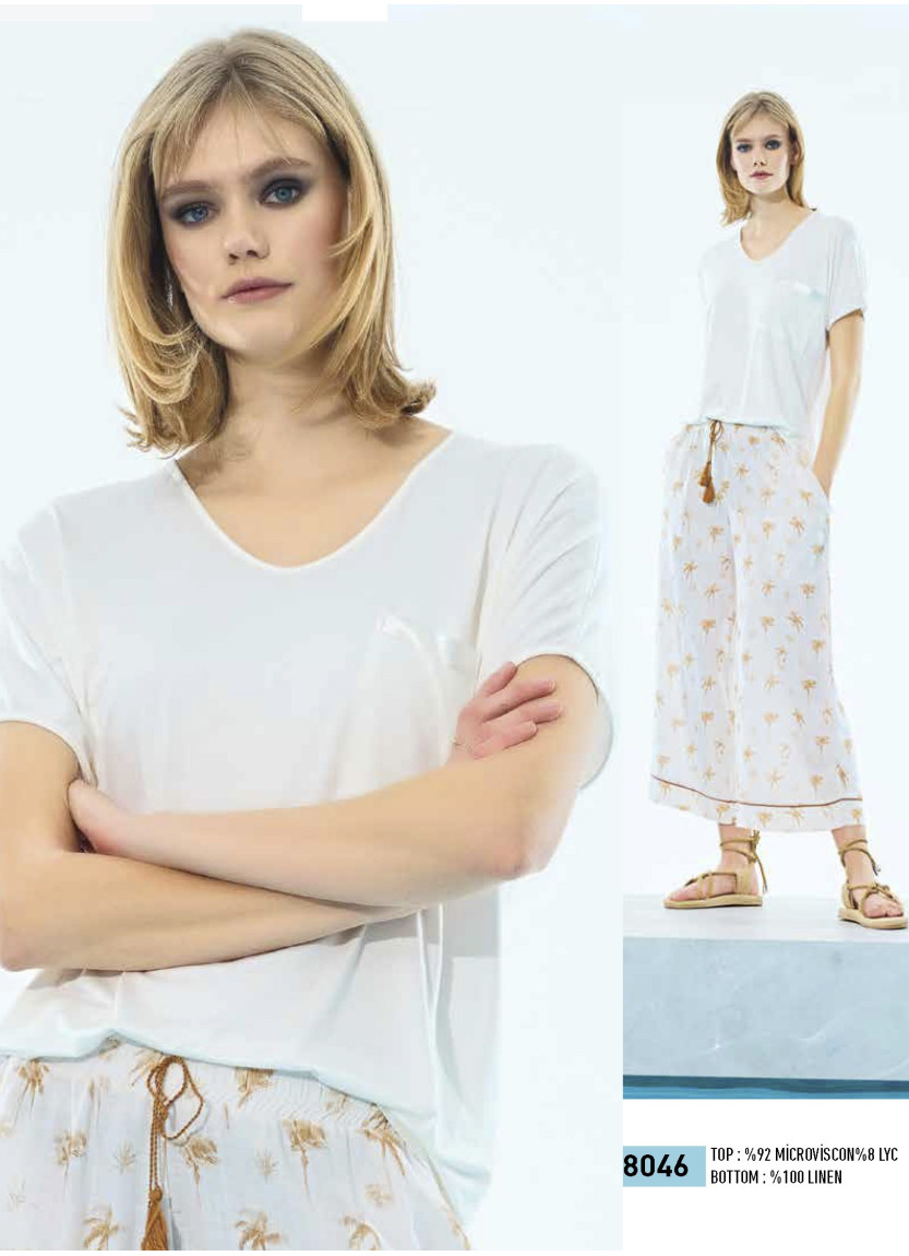 IBIZA 8046 Pants Homewear Set (S/M+L+XL+XXL) — wholesale for boutiques