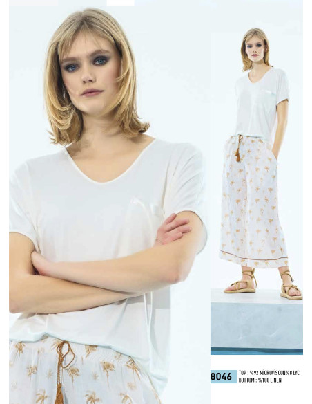 IBIZA 8046 Pants Homewear Set (S/M+L+XL+XXL) — wholesale for boutiques
