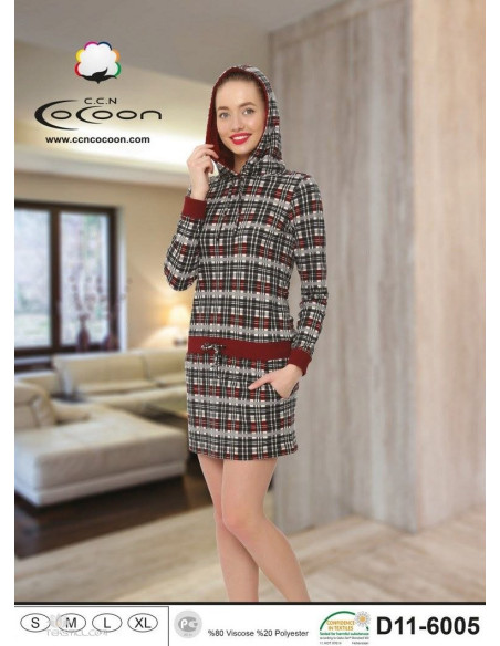 Туника (S+M+L+XL) COCOON CCND11-6005_OJN — оптом от турецкой фабрики