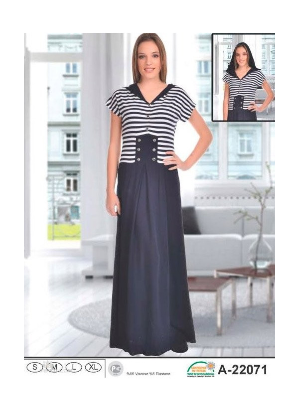 CCNA22071_OJN Dress (S+M+L+XL) — Turkish textile wholesale 2