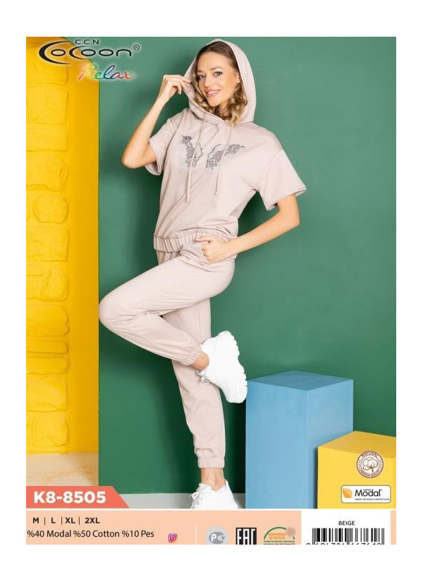 CCNK8-8505_BIG Pants Homewear Set (M+L+XL+XXL) — factory-direct from Turkey