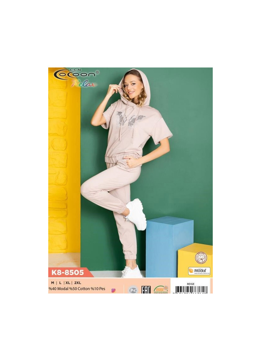Комплект с Брюками (M+L+XL+XXL) COCOON CCNK8-8505_BIG — оптовая поставка из Турции