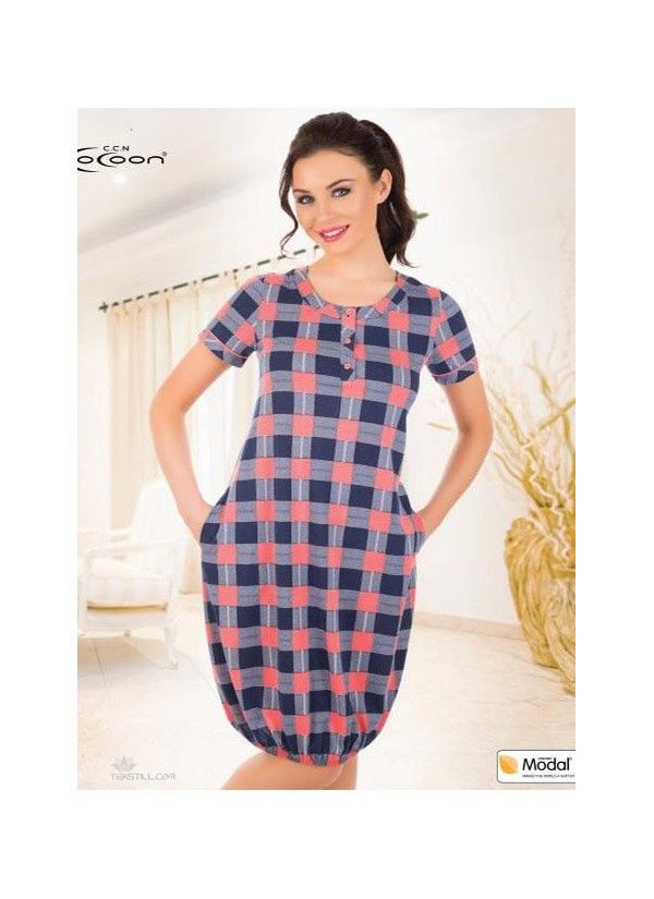 CCNM10745_OJN Modal Dress (S+M+L+XL) — Turkish textile wholesale