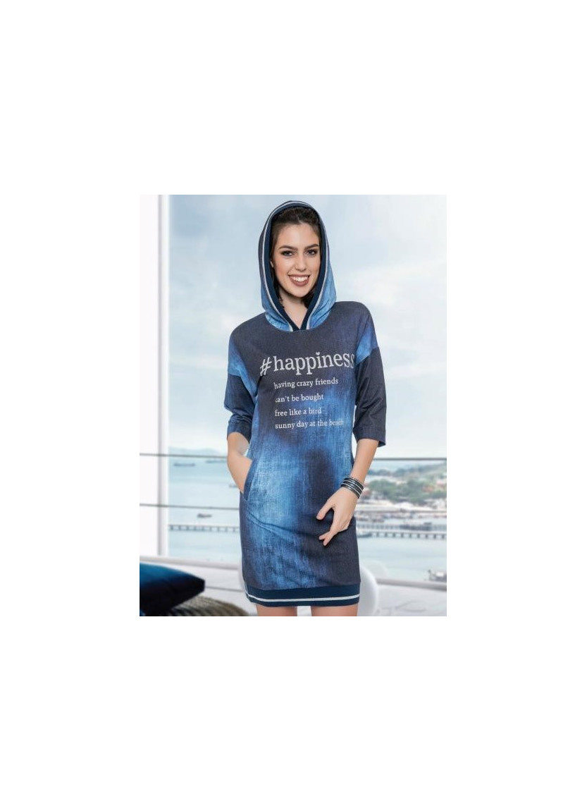 Туника (S+M+L+XL) COCOON CCNL11-7031_OJN — прямые поставки из Турции